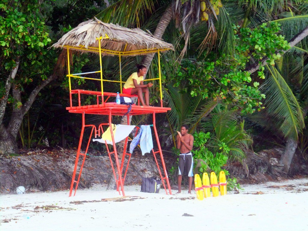 Anse Lazio Praslin Seychellerna