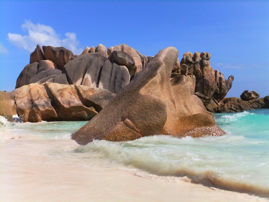 Anse Coco La Digue Seychellerna