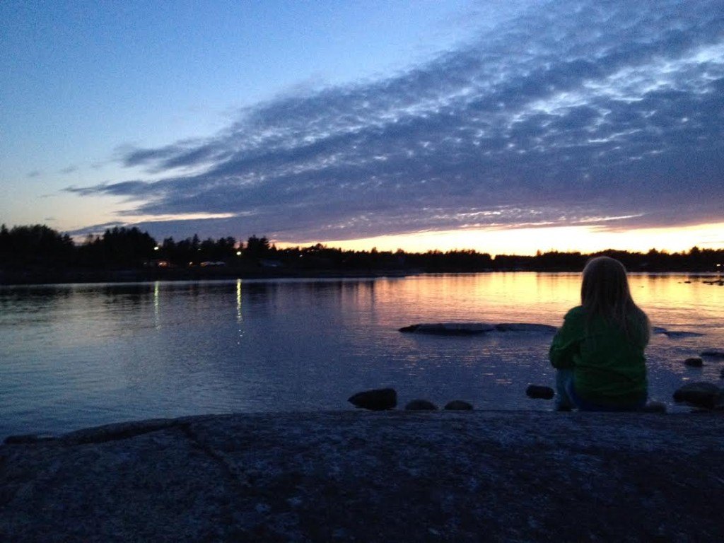 Augustikväll i Järnäsklubb