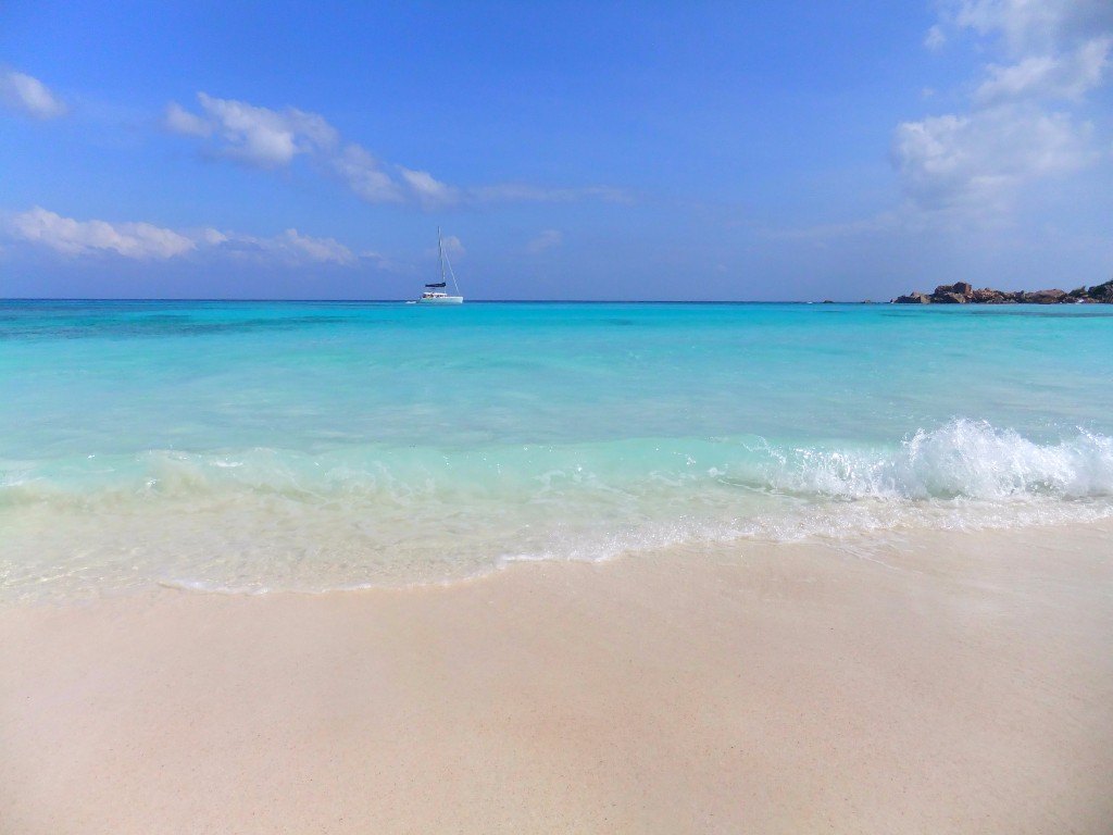 Anse Coco La Digue Seychellerna